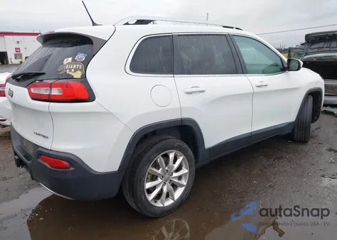 2014 Jeep Cherokee Limited from USA, damaged, VIN 1C4PJLDSXEW143471